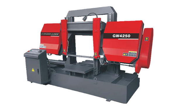 木鱼镇GW4250双柱龙门卧式带锯床