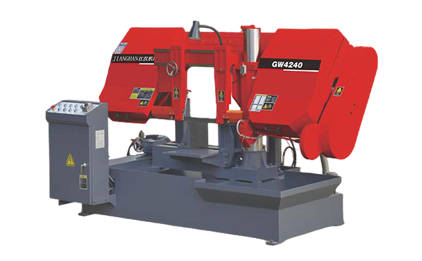 木鱼镇GW4240双柱卧式带锯床